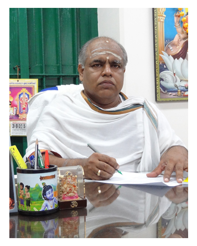 Dr. T.P. Radhakrishnan, Acharya, M.A. Ph.D